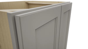 Fabuwood Fusion Nickel B30FD Base Full Door Cabinet, Detail View