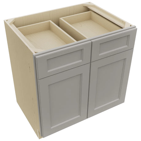 Fabuwood Fusion Nickel B33 Base Standard Cabinet, Top View