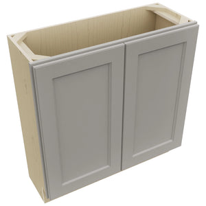 Fabuwood Fusion Nickel B33FD-12D Base Full Door Cabinet, Top View