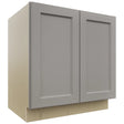 Fabuwood Fusion Nickel B33FD Base Full Door Cabinet, Front View