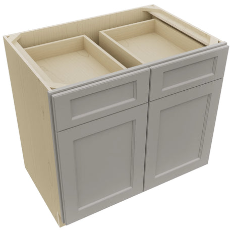 Fabuwood Fusion Nickel B36 Base Standard Cabinet, Top View