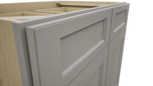 Fabuwood Fusion Nickel B36 Base Standard Cabinet, Detail View
