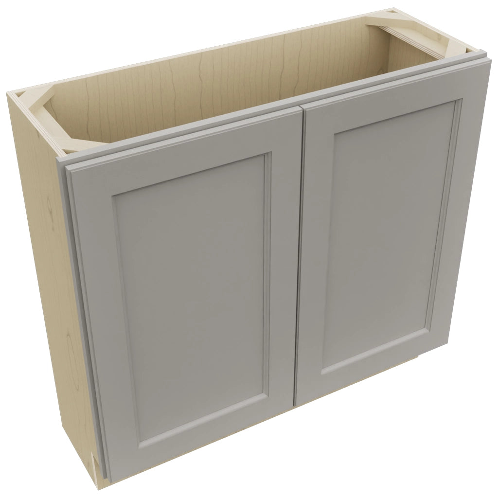 Fabuwood Fusion Nickel B36FD-12D Base Full Door Cabinet, Top View