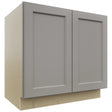 Fabuwood Fusion Nickel B36FD Base Full Door Cabinet, Front View