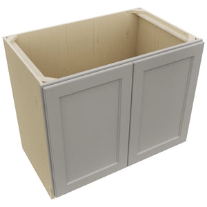 Fabuwood Fusion Nickel B39FD Base Full Door Cabinet, Top View