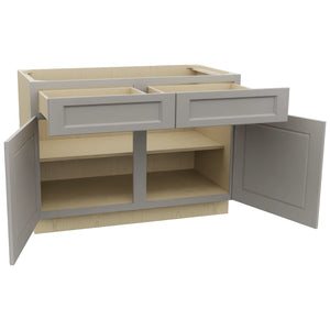 Fabuwood Fusion Nickel B48 Base Standard Cabinet, Open View
