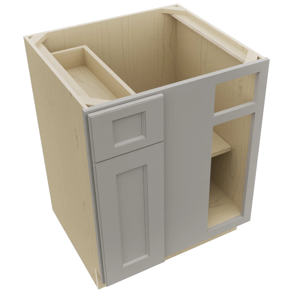 Fabuwood Fusion Nickel BLB36/39 Base Corner Blind Cabinet, Top View