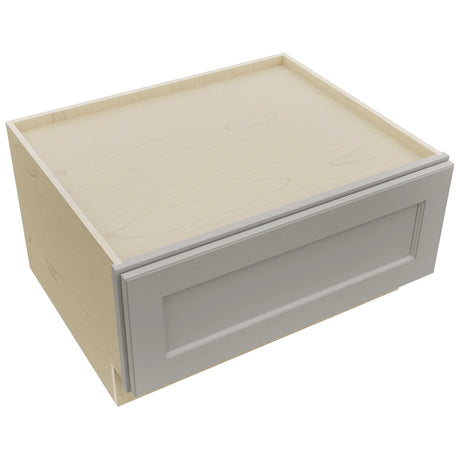 Fabuwood Fusion Nickel DBS30 Base Bench Seat Cabinet, Top View