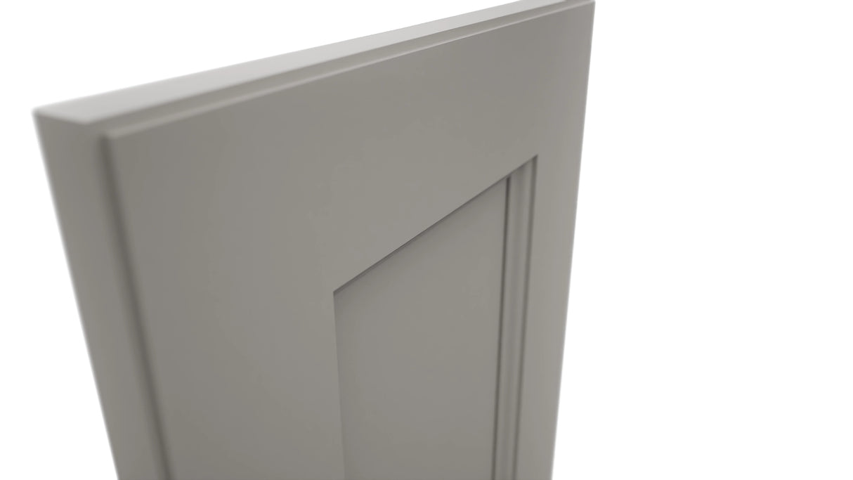 Fabuwood Fusion Nickel DD W1230 DOOR Panel, Detail View