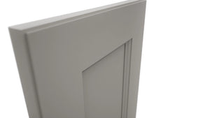 Fabuwood Fusion Nickel DD W1230 DOOR Panel, Detail View