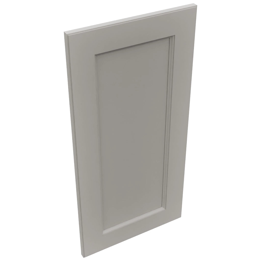 Fabuwood Fusion Nickel DD W1530 DOOR Panel, Top View