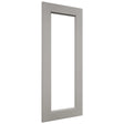 Fabuwood Fusion Nickel DS DFG1536 Wall Prepped Door, Front View