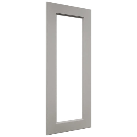 Fabuwood Fusion Nickel DS DFG1536 Wall Prepped Door, Front View