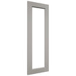 Fabuwood Fusion Nickel DS DFG1542 Wall Prepped Door, Front View