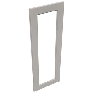 Fabuwood Fusion Nickel DS DFG1542 Wall Prepped Door, Top View