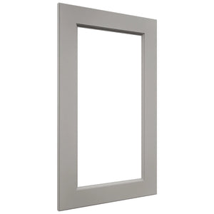 Fabuwood Fusion Nickel DS DFG1830 Wall Prepped Door, Front View