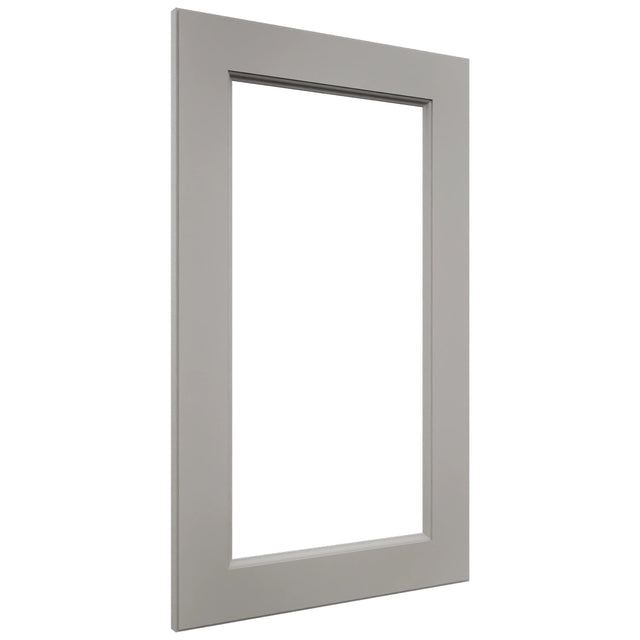Fabuwood Fusion Nickel DS DFG1830 Wall Prepped Door, Front View