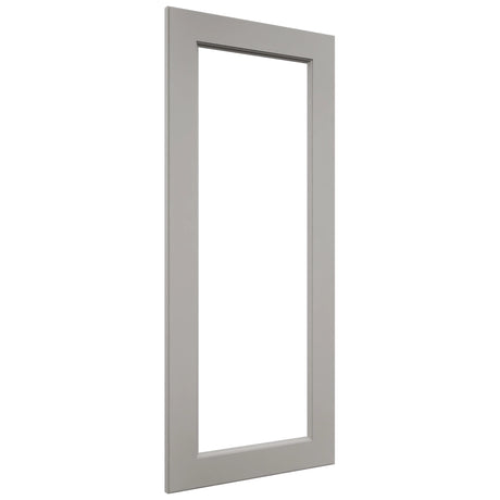 Fabuwood Fusion Nickel DS DFG1842 Wall Prepped Door, Front View