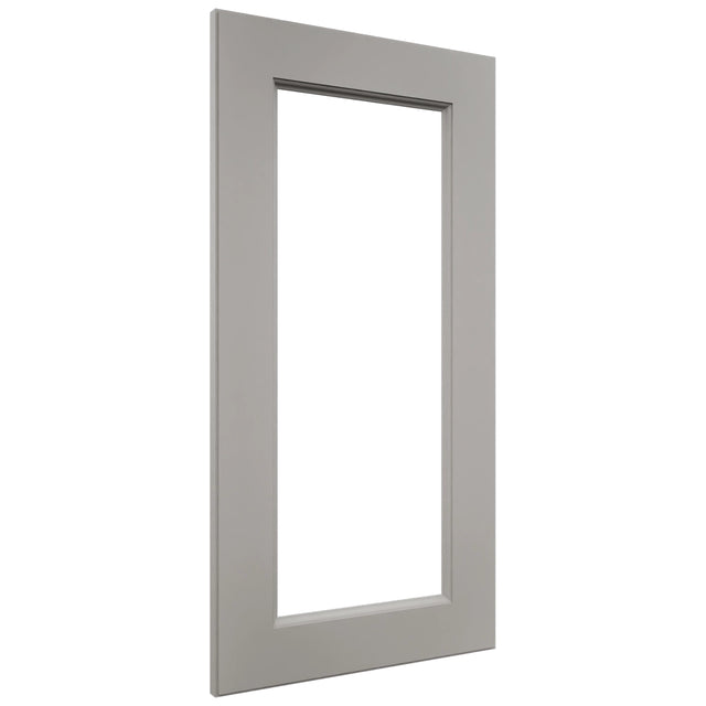 Fabuwood Fusion Nickel DS DFGD2430 Wall Prepped Door, Front View