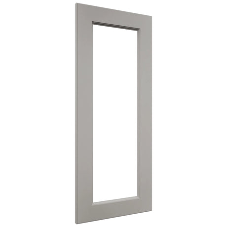 Fabuwood Fusion Nickel DS DFGD2436 Wall Prepped Door, Front View