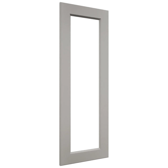 Fabuwood Fusion Nickel DS DFGD2442 Wall Prepped Door, Front View
