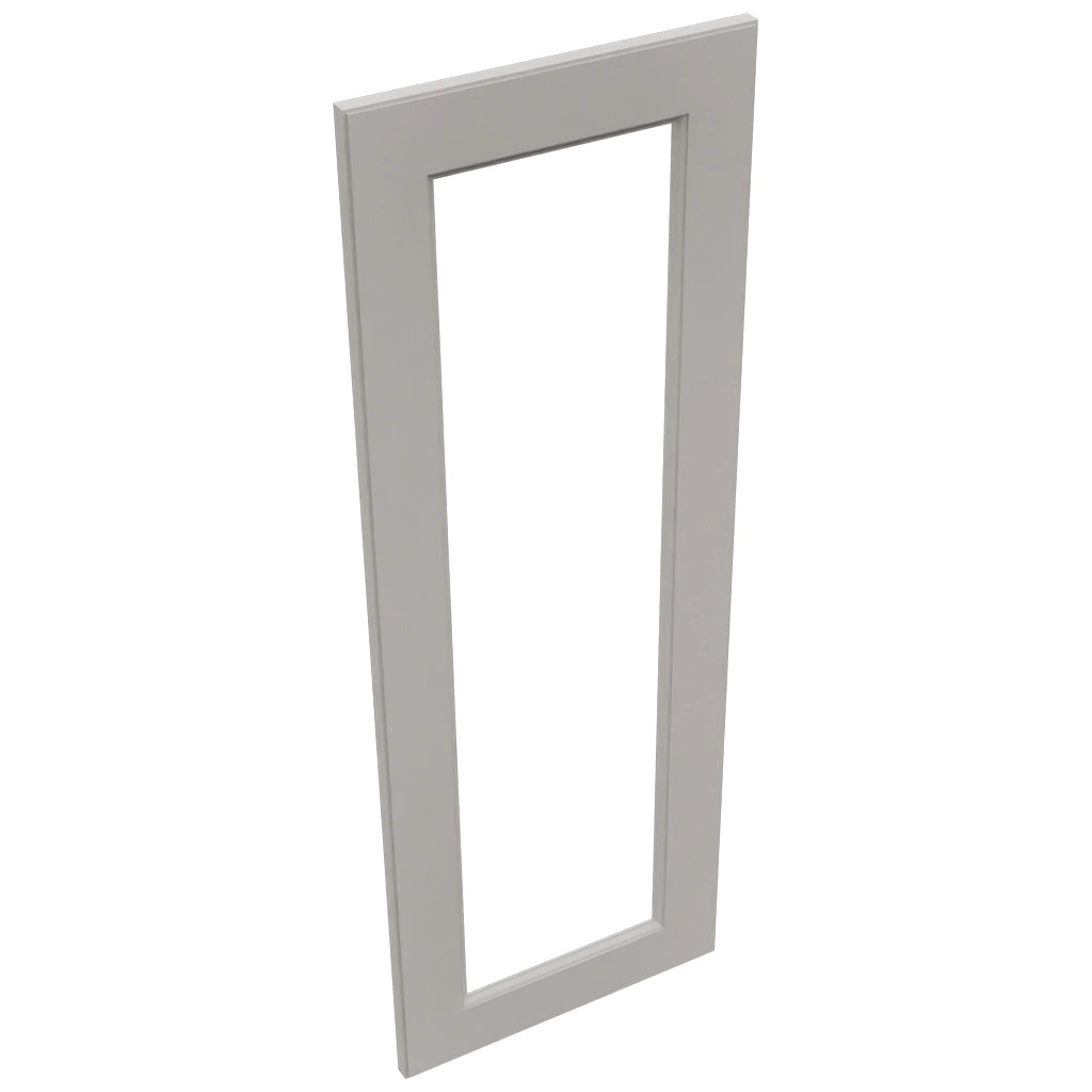 Fabuwood Fusion Nickel DS DFGD2442 Wall Prepped Door, Top View