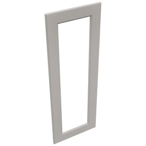 Fabuwood Fusion Nickel DS DFGD2442 Wall Prepped Door, Top View
