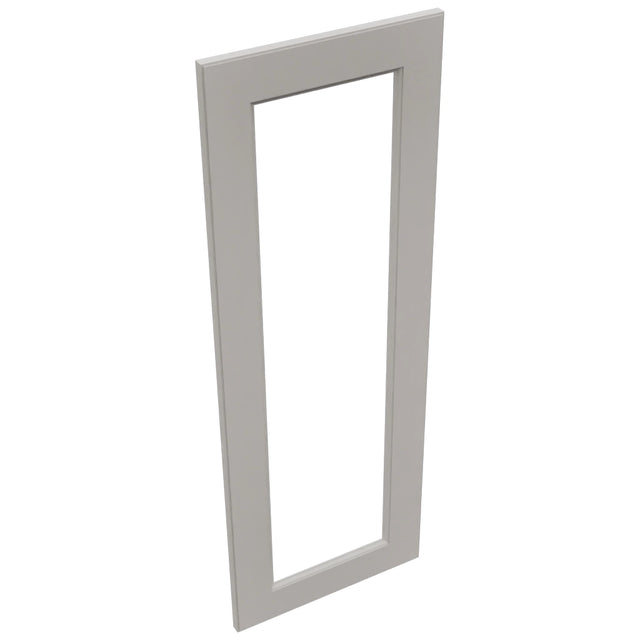 Fabuwood Fusion Nickel DS DFGD2442 Wall Prepped Door, Top View