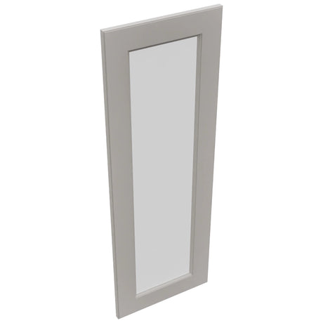 Fabuwood Fusion Nickel DS GDW1542 Wall Glass Door, Top View