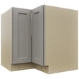 Fabuwood Fusion Nickel ERB36 Base Corner Easy Reach Cabinet, Front View