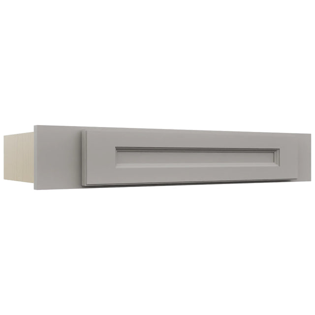 Fabuwood Fusion Nickel KD30 Vanity Desk, Front View