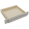 Fabuwood Fusion Nickel KD30 Vanity Desk, Top View