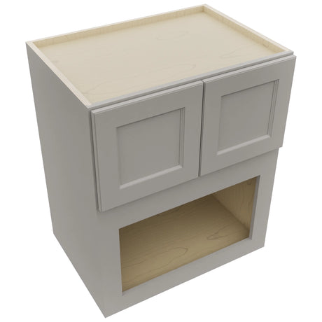Fabuwood Fusion Nickel MC303621 Wall Microwave Cabinet, Top View