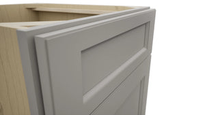 Fabuwood Fusion Nickel SB21 Base Sink Cabinet, Detail View