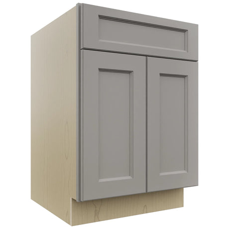 Fabuwood Fusion Nickel SB24 Base Sink Cabinet, Front View