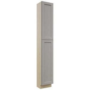 Fabuwood Fusion Nickel TP151296 Tall Pantry Cabinet, Front View