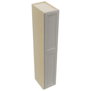 Fabuwood Fusion Nickel TP152496 Tall Pantry Cabinet, Top View