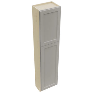 Fabuwood Fusion Nickel TP181284 Tall Pantry Cabinet, Top View