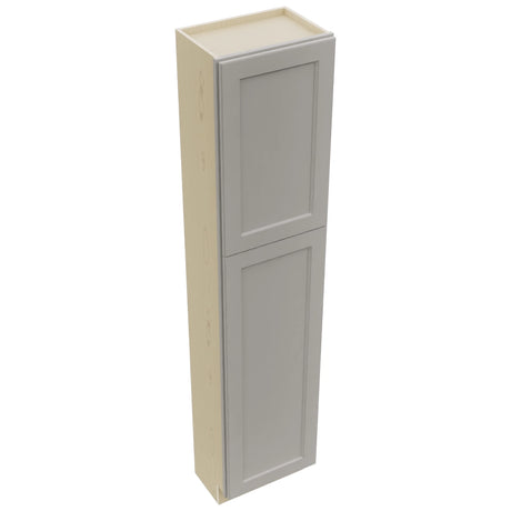 Fabuwood Fusion Nickel TP181284 Tall Pantry Cabinet, Top View