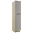 Fabuwood Fusion Nickel TP182490 Tall Pantry Cabinet, Front View