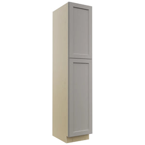 Fabuwood Fusion Nickel TP182490 Tall Pantry Cabinet, Front View