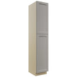 Fabuwood Fusion Nickel TP182496 Tall Pantry Cabinet, Front View