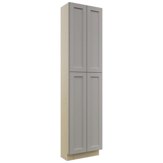 Fabuwood Fusion Nickel TP241296 Tall Pantry Cabinet, Front View