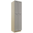 Fabuwood Fusion Nickel TP242490 Tall Pantry Cabinet, Front View