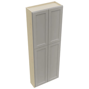 Fabuwood Fusion Nickel TP301290 Tall Pantry Cabinet, Top View