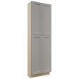 Fabuwood Fusion Nickel TP301296 Tall Pantry Cabinet, Front View