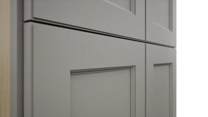 Fabuwood Fusion Nickel TP301296 Tall Pantry Cabinet, Detail View