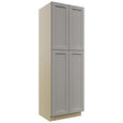Fabuwood Fusion Nickel TP302490 Tall Pantry Cabinet, Front View