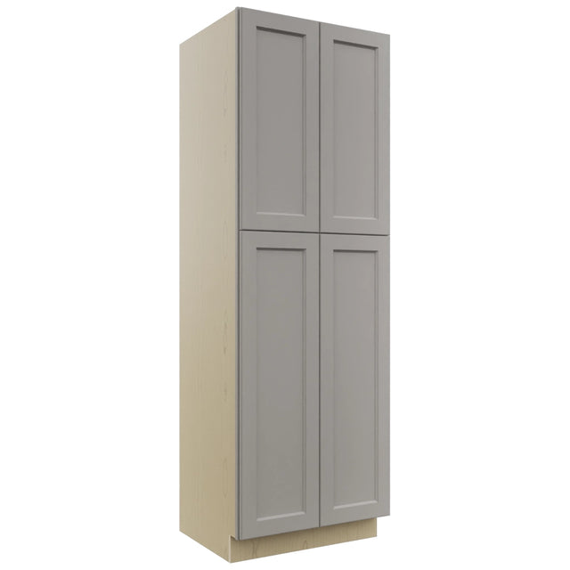 Fabuwood Fusion Nickel TP302490 Tall Pantry Cabinet, Front View