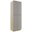 Fabuwood Fusion Nickel TP302496 Tall Pantry Cabinet, Front View